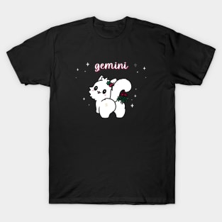 Gemini Persian Cat Christmas Holiday T-Shirt